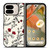 HAND DRAWING RED FLOWER PATTERN Google Pixel 9 Pro Fold Case Cover