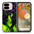 MALEFICENT GREEN FLAMES PATTERN Google Pixel 9 Pro Fold Case Cover