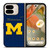 MICHIGAN WOLVERINES LOGO NIKE UNIVERSITY FOOTBALL Google Pixel 9 Pro Fold Case Cover