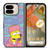 TIE DYE PATTERN BART SIMPSON Google Pixel 9 Pro Fold Case Cover