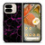 VIOLET ABSTRACT SMOKED GRID Google Pixel 9 Pro Fold Case Cover
