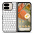 WHITE KEYBOARD PATTERN Google Pixel 9 Pro Fold Case Cover