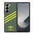 ADIDAS ORIGINALS STRIPES GREEN YELLOW Samsung Galaxy Z Fold 6 Case Cover