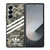 ADIDAS ORIGINALS STRIPES GREY CAMO Samsung Galaxy Z Fold 6 Case Cover