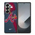 ATLANTA BRAVES MLB LOGO Samsung Galaxy Z Fold 6 Case Cover