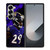 BALTIMORE RAVENS MARLON HUMPHREY 29 NFL Samsung Galaxy Z Fold 6 Case Cover