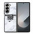 BASKETBALL NEVER STOPS MARBLE Samsung Galaxy Z Fold 6 Case Cover