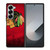 CHICAGO BLACKHAWKS NHL ICON Samsung Galaxy Z Fold 6 Case Cover