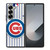 CHICAGO CUBS LOGO JERSEY Samsung Galaxy Z Fold 6 Case Cover