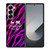 COACH NEW YORK BLACK VIOLET Samsung Galaxy Z Fold 6 Case Cover