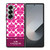 COACH PINK NEW YORK Samsung Galaxy Z Fold 6 Case Cover