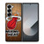 MIAMI HEAT WOODEN LOGO NBA Samsung Galaxy Z Fold 6 Case Cover
