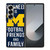 MICHIGAN WOLVERINES FOOTBALL QUOTES Samsung Galaxy Z Fold 6 Case Cover