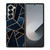 NAVY STONE CERAMIC ABSTRACT Samsung Galaxy Z Fold 6 Case Cover
