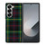 RED YELLOW TARTAN PLAID PATTERN Samsung Galaxy Z Fold 6 Case Cover