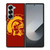 USC TROJANS BASKETBALL UNIVERSITY ICON Samsung Galaxy Z Fold 6 Case Cover