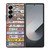 VINTAGE CASETTE COLLAGE Samsung Galaxy Z Fold 6 Case Cover