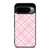 LIGHT PINK PLAID PATTERN Google Pixel 9 Pro XL Case Cover