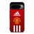 MANCHESTER UNITED FC ADIDAS STRIPES Google Pixel 9 Pro XL Case Cover