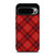 RED TARTAN CROSS PATTERN Google Pixel 9 Pro XL Case Cover