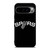 SAN ANTONIO SPURS LOGO BLACK Google Pixel 9 Pro XL Case Cover