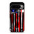 USA FLAG AMERICAN BASEBALL BLACK WHITE Google Pixel 9 Pro XL Case Cover