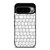 WHITE KEYBOARD PATTERN Google Pixel 9 Pro XL Case Cover