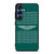 ASTON CAR LOGO GREEN Samsung Galaxy S25 Case Cover