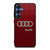 AUDI LOGO RED Samsung Galaxy S25 Case Cover