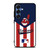 CLEVELAND INDIANS STRIPE LOGO Samsung Galaxy S25 Case Cover