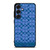 COACH NEW YORK LOGO PATTERN BLUE EMBLEM Samsung Galaxy S25 Case Cover