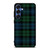 GREEN BLUE TARTAN PATTERN Samsung Galaxy S25 Case Cover