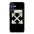 OFF WHITE TAPE LOGO Samsung Galaxy S25 Case Cover