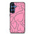 PINK LOVE BRUSHES PATTERN Samsung Galaxy S25 Case Cover
