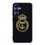 REAL MADRID CF LOGO BLACK Samsung Galaxy S25 Case Cover