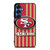 SAN FRANCISCO 49ERS AMERICAN FLAG Samsung Galaxy S25 Case Cover