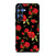 SEAMLESS RED ROSE PATTERN Samsung Galaxy S25 Case Cover