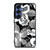 VERA BRADLEY WHITE BLOOMS Samsung Galaxy S25 Case Cover