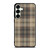 BROWN TARTAN PLAID PATTERN Samsung Galaxy S25 Plus Case Cover