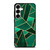 EMERALD AND COPPER GEOMETRIC PATTERN Samsung Galaxy S25 Plus Case Cover