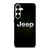 JEEP GREEN CARBON LOGO Samsung Galaxy S25 Plus Case Cover