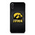 IOWA HAWKEYES METAL LOGO iPhone XS Max Case Cover