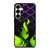 MALEFICENT GREEN FLAMES PATTERN Samsung Galaxy S25 Plus Case Cover