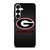 UNIVERSITY GEORGIA CARBON SYMBOL Samsung Galaxy S25 Plus Case Cover