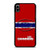 MONTREAL LES CANADIENS STRIPED LOGO iPhone XS Max Case Cover