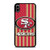 SAN FRANCISCO 49ERS AMERICAN FLAG iPhone XS Max Case Cover