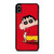SHIN CHAN RED MINIMALIST iPhone XS Max Case Cover