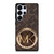 MICHAEL KORS LOGO MK BROWN WALLET Samsung Galaxy S25 Ultra Case Cover