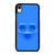 BLUE FACE KISS iPhone XR Case Cover