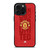 MANCHESTER UNITED FC LOGO ADIDAS iPhone 16 Pro Max Case Cover